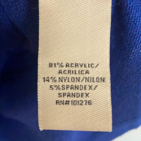 ECI blue long sleeve dress || size small - Picture 6 of 7